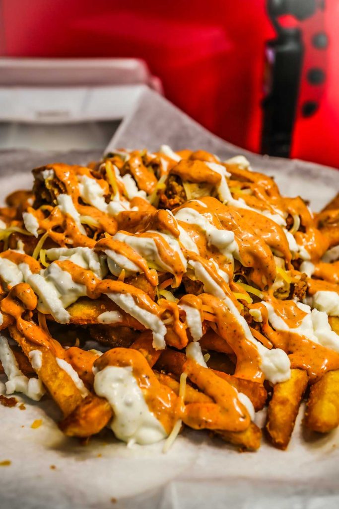 Crispy french fries served at BossBites Sugar Land